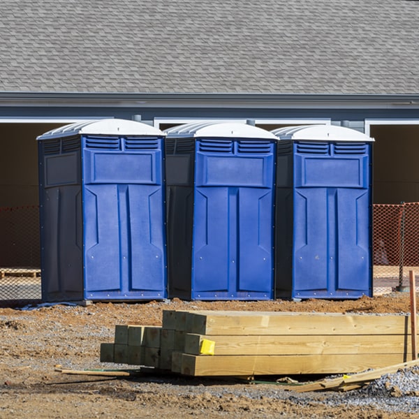 are there any restrictions on where i can place the porta potties during my rental period in Prescott AZ